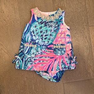 VGUC Lilly Pulitzer Gypset Paradise dress 3-6 months